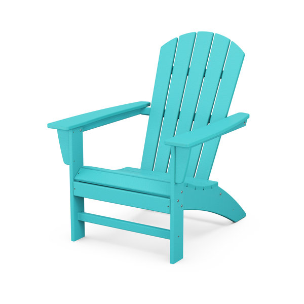 POLYWOOD® Nautical Recycled Plastic Adirondack Chair & Reviews Birch Lane